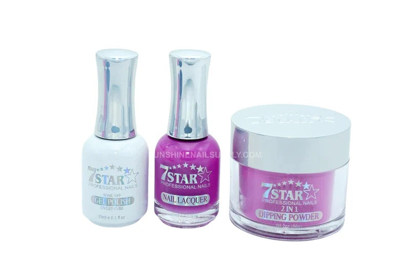 7 Star 3in1 Dipping Powder + Gel Polish + Nail Lacquer, 201