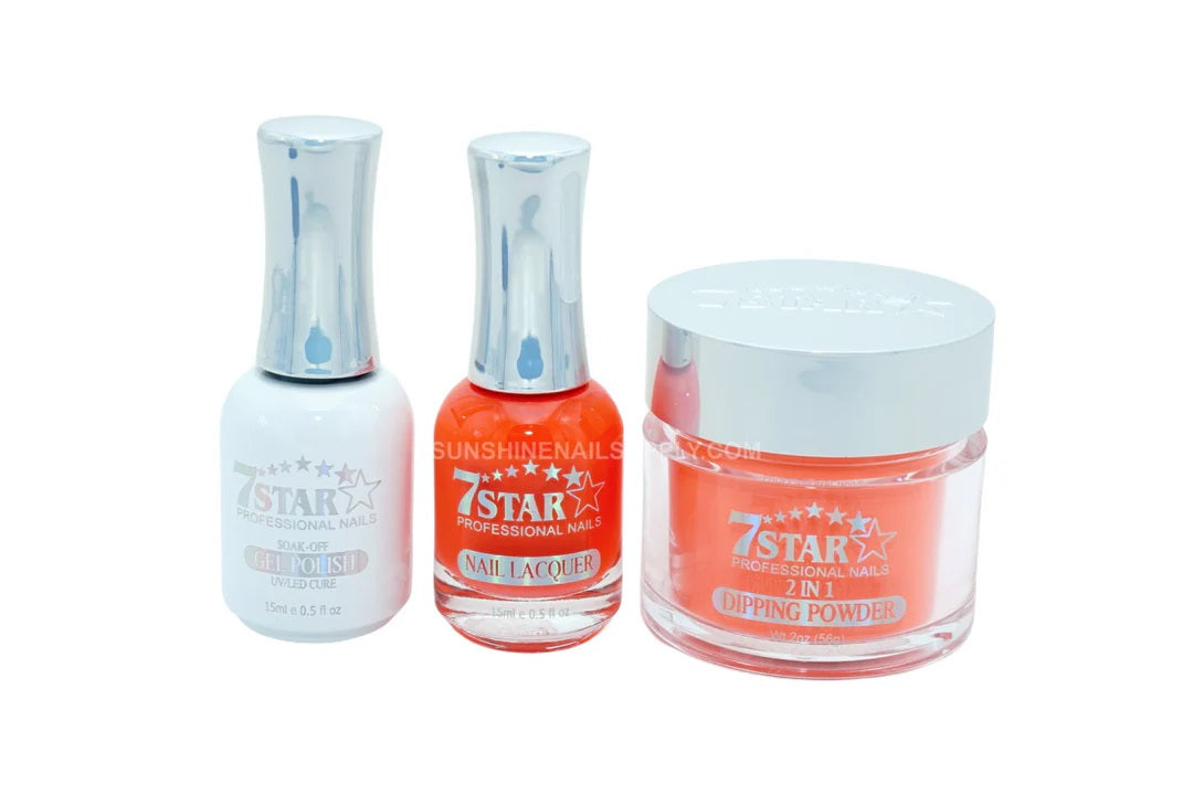 7 Star 3in1 Dipping Powder + Gel Polish + Nail Lacquer, 203