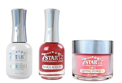 7 Star 3in1 Dipping Powder + Gel Polish + Nail Lacquer, 234