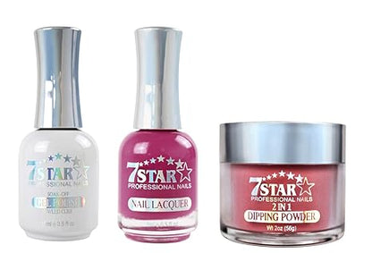 7 Star 3in1 Dipping Powder + Gel Polish + Nail Lacquer, 245