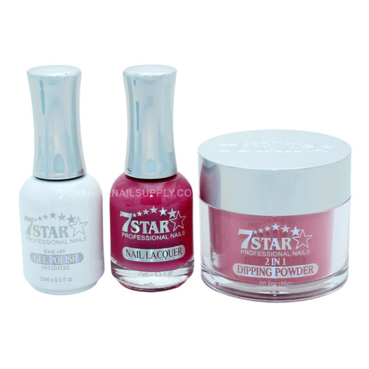 7 Star 3in1 Dipping Powder + Gel Polish + Nail Lacquer, 249