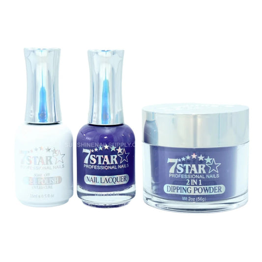 7 Star 3in1 Dipping Powder + Gel Polish + Nail Lacquer, 305