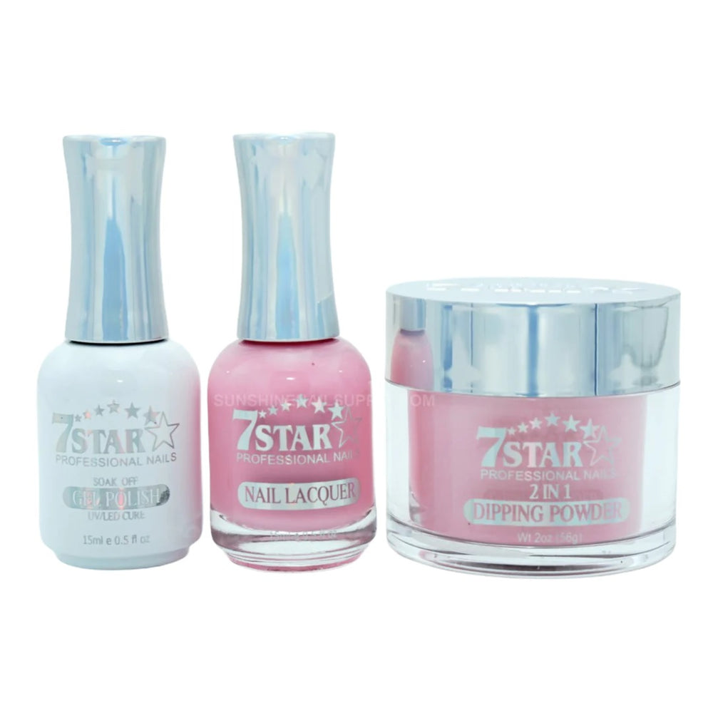 7 Star 3in1 Dipping Powder + Gel Polish + Nail Lacquer, 334