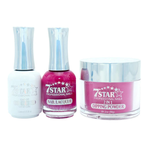 7 Star 3in1 Dipping Powder + Gel Polish + Nail Lacquer, 336