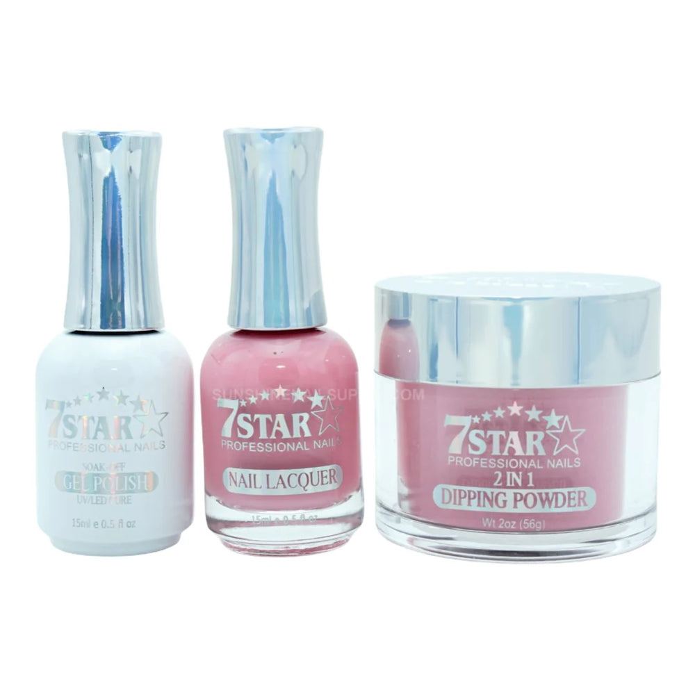 7 Star 3in1 Dipping Powder + Gel Polish + Nail Lacquer, 337