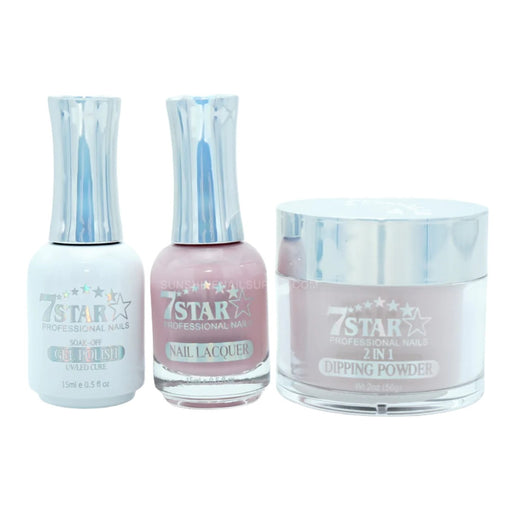 7 Star 3in1 Dipping Powder + Gel Polish + Nail Lacquer, 338