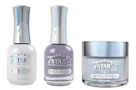 7 Star 3in1 Dipping Powder + Gel Polish + Nail Lacquer, 393