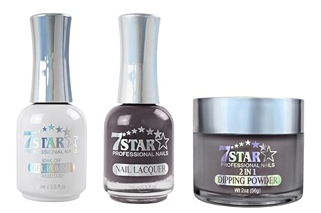 7 Star 3in1 Dipping Powder + Gel Polish + Nail Lacquer, 398