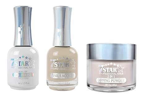 7 Star 3in1 Dipping Powder + Gel Polish + Nail Lacquer, 402