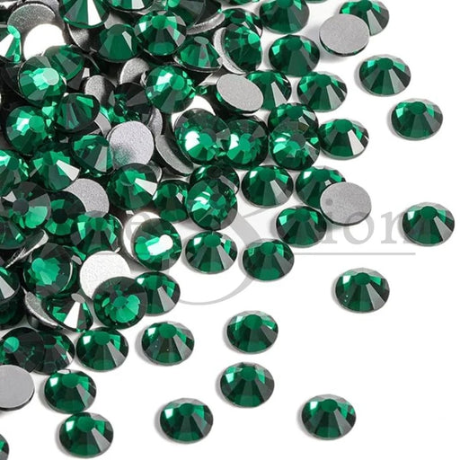 Cre8tion Rhinestone Nail Art - Emerald (Pk: 80 pcs/pack) - SKU 1101-1021