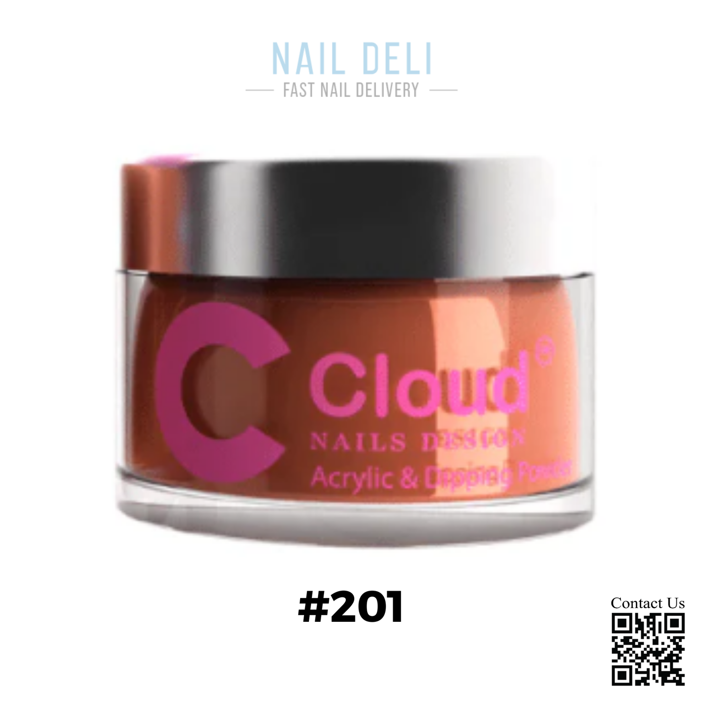 Chisel Cloud Acrylic/ Dipping Powder, Hawaii Collection, 2oz, 201