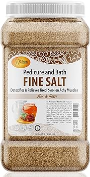 SpaRedi Pedi Bath Fine Salt, Milk & Honey, 1Gal, 07200 OK0325MD