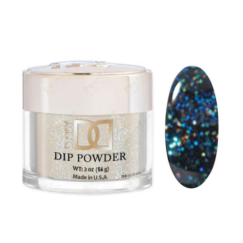 DND 2in1 Acrylic/Dipping Powder, 822, Glitter Overlay Collection, 2oz