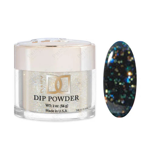 DND 2in1 Acrylic/Dipping Powder, 823, Glitter Overlay Collection, 2oz