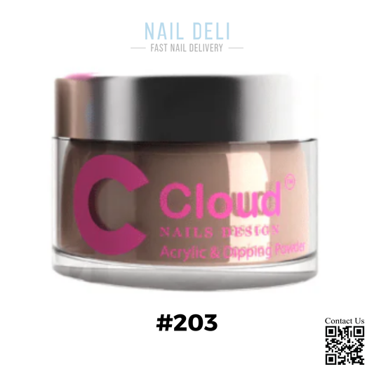 Chisel Cloud Acrylic/ Dipping Powder, Hawaii Collection, 2oz, 203