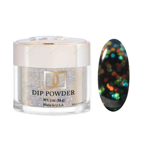 DND 2in1 Acrylic/Dipping Powder, 833, Glitter Overlay Collection, 2oz