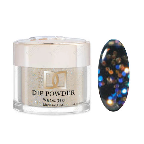 DND 2in1 Acrylic/Dipping Powder, 839, Glitter Overlay Collection, 2oz