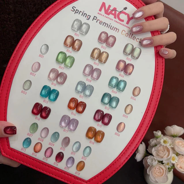 Nacy Full Set Spring Cat Eye Premium Collection (18 Colors)