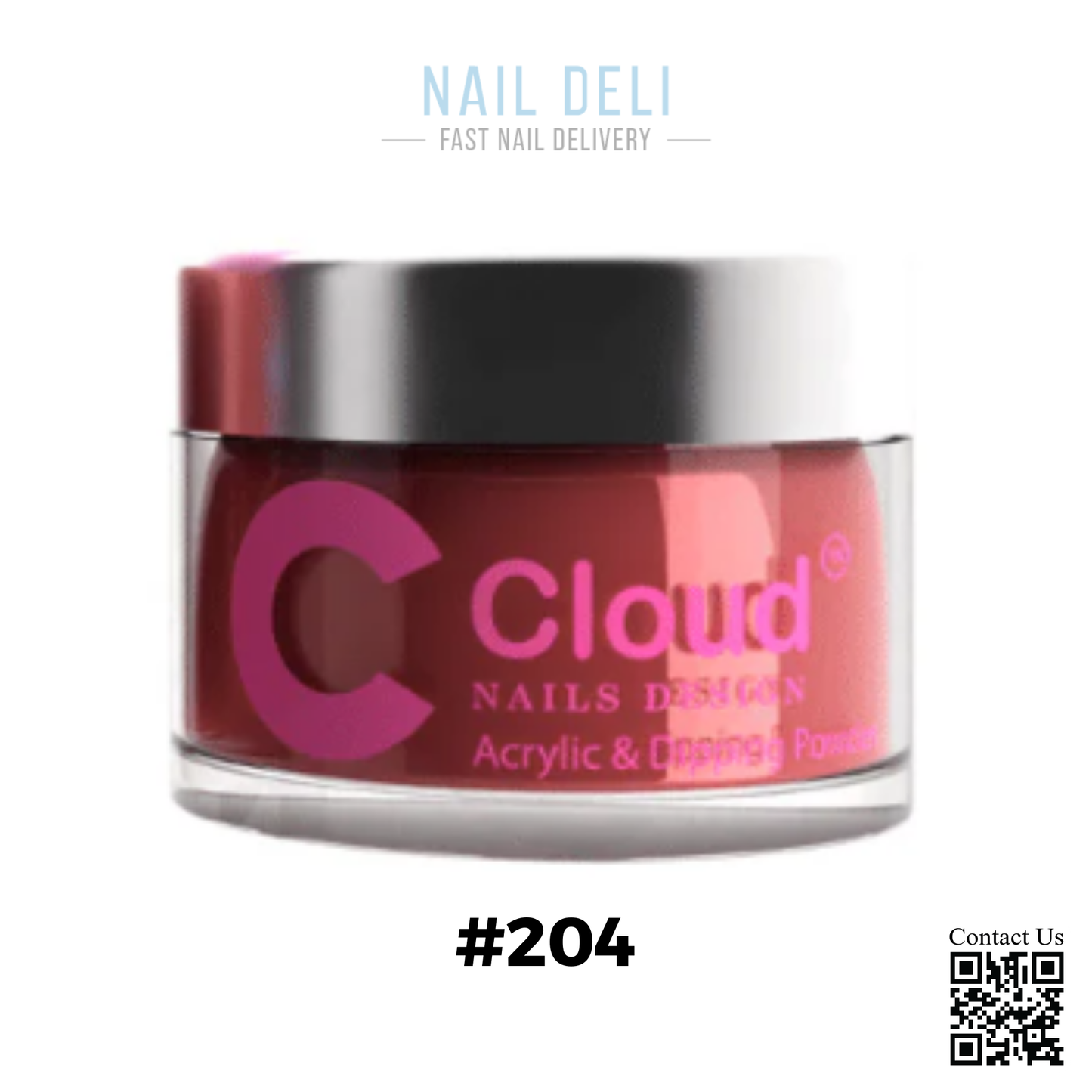 Chisel Cloud Acrylic/ Dipping Powder, Hawaii Collection, 2oz, 204