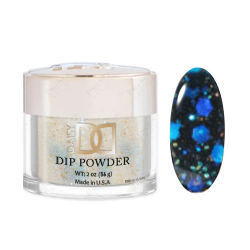 DND 2in1 Acrylic/Dipping Powder, 841, Glitter Overlay Collection, 2oz