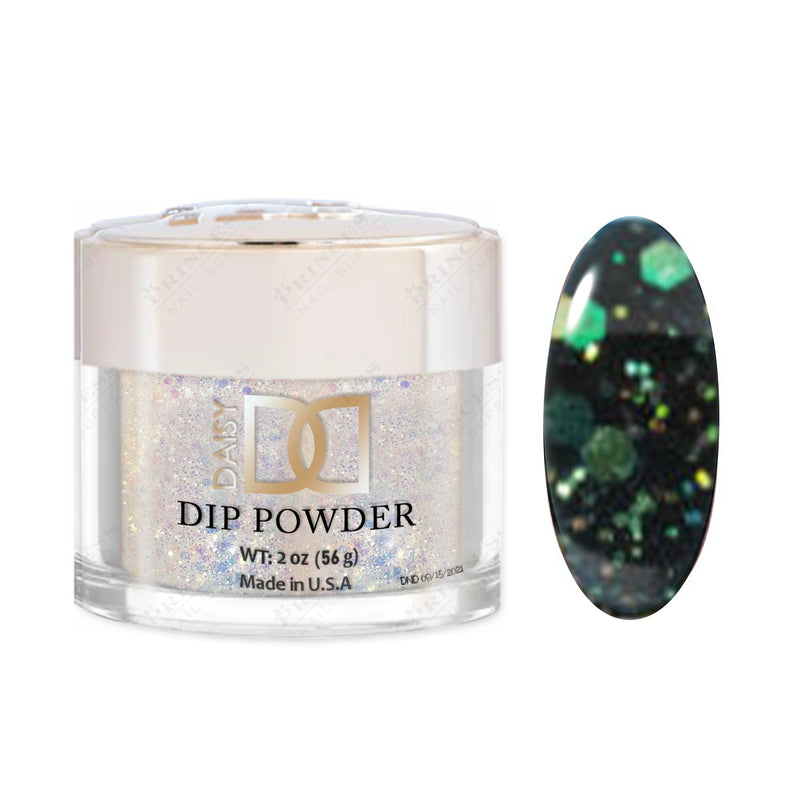 DND 2in1 Acrylic/Dipping Powder, 853, Glitter Overlay Collection, 2oz