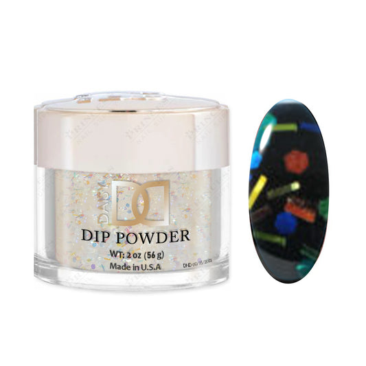 DND 2in1 Acrylic/Dipping Powder, 855, Glitter Overlay Collection, 2oz