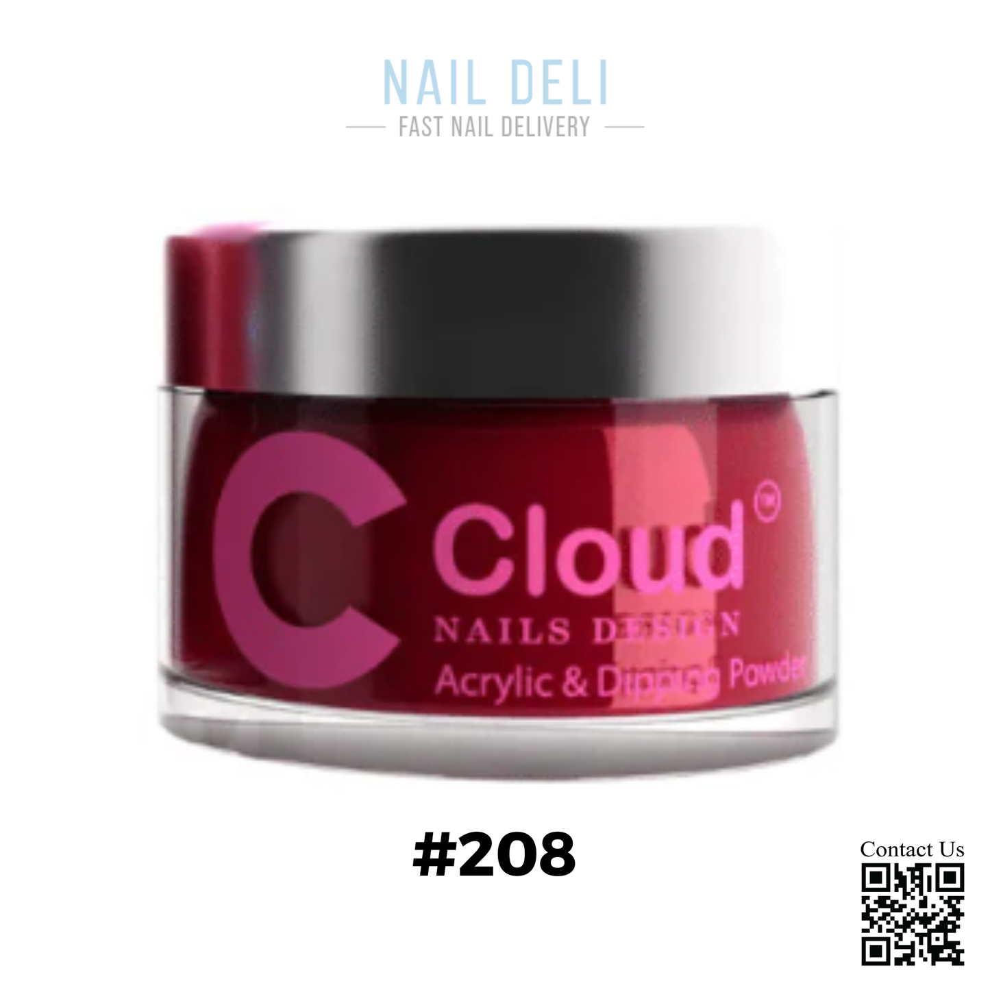 Chisel Cloud Acrylic/ Dipping Powder, Hawaii Collection, 2oz, 208