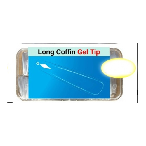 USN Long Coffin Gel Tip BOX (Pk: 544 pcs/box, 96 boxes/case)