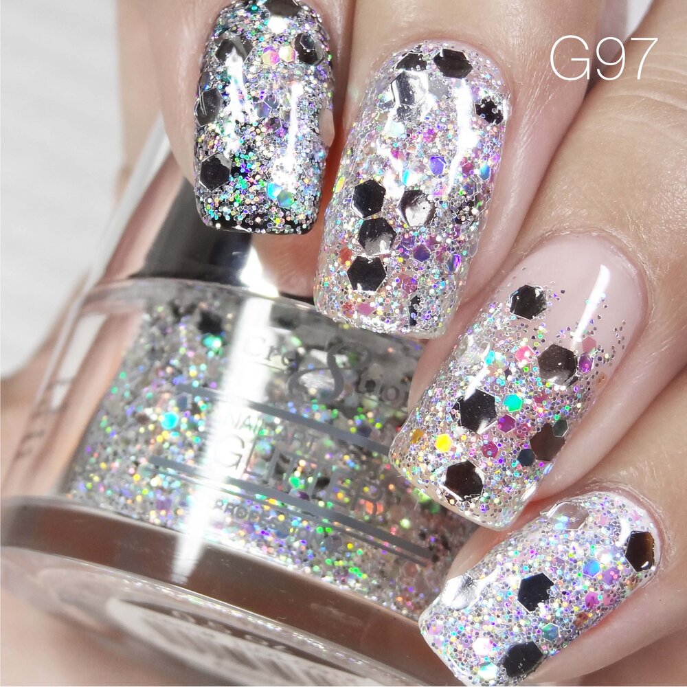 Cre8tion Nail Art Glitter, 097, 0.5oz, 1101-0912 OK0426VD