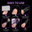 Cre8tion Special Shape Tips Clear (12 Sizes) - ALMOND Long, BOX (Pk: 504 pcs/box, 50 boxes/case)
