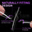 Cre8tion Special Shape Tips Clear (12 Sizes) - ALMOND Long, BOX (Pk: 504 pcs/box, 50 boxes/case)