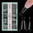 Cre8tion Special Shape Tips Clear (12 Sizes) - ALMOND Short, BOX (Pk: 504 pcs/box, 100 boxes/case)
