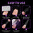 Cre8tion Special Shape Tips Clear (12 Sizes) - ALMOND X Long, BOX (Pk: 504 pcs/box, 50 boxes/case)