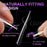 Cre8tion Special Shape Tips Clear (12 Sizes) - ALMOND X Long, BOX (Pk: 504 pcs/box, 50 boxes/case)