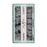 Cre8tion Special Shape Tips Clear (12 Sizes) - ALMOND X Short, BOX (Pk: 504 pcs/box, 100 boxes/case)