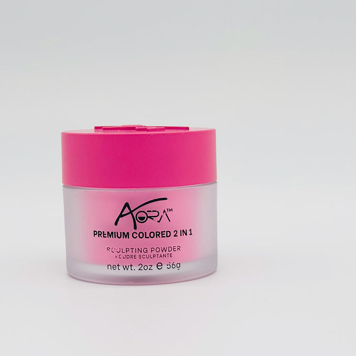 Aora PREMIUM UV/LED Powder 2oz - 023 - The Hottest Pink