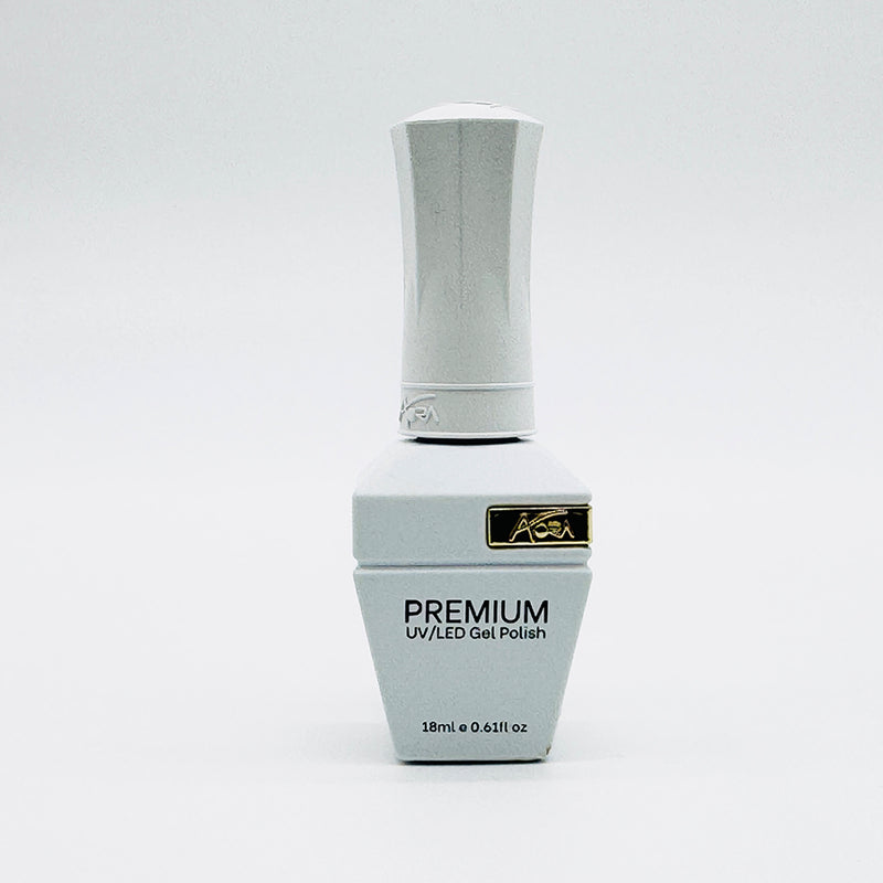 Aora PREMIUM UV/LED Gel Polish 0.6oz (60 Colors) Collection - 007 - White On Rice