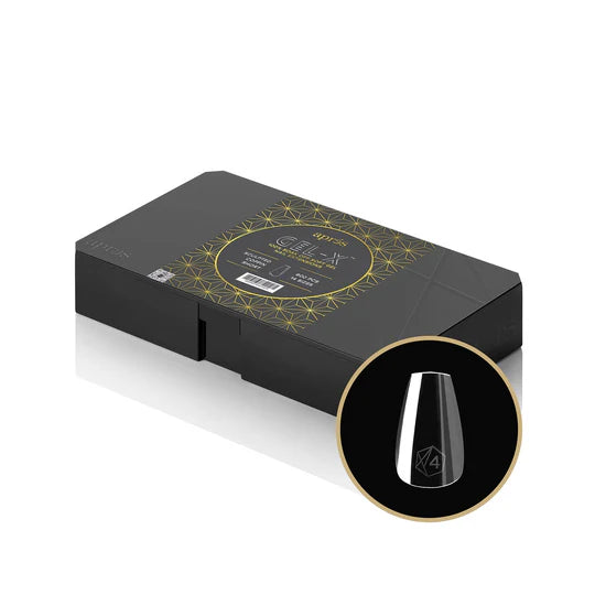 Apres Sculpted Coffin Short, Box of Tips, S-CS (Pk: 5 boxes/case)