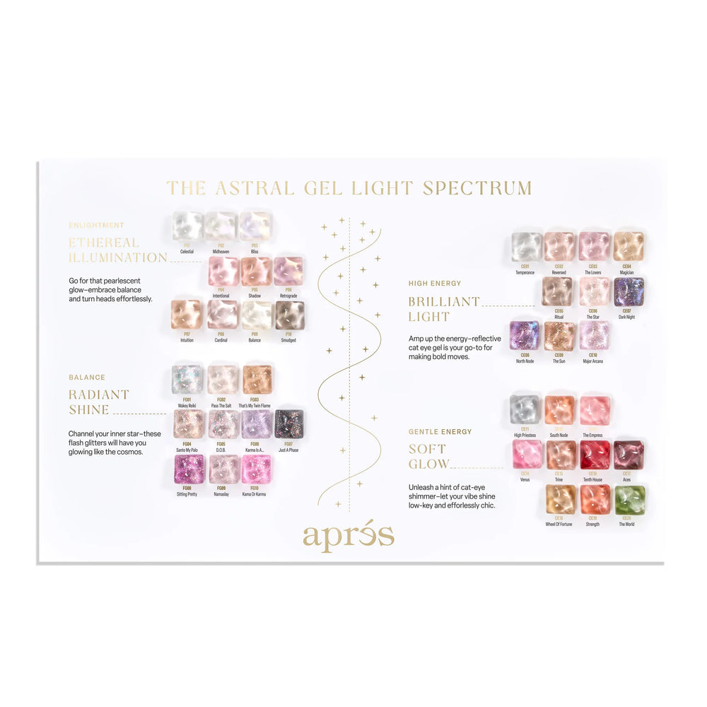 Apres The Astral Color Chart