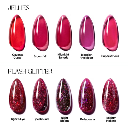 Apres Enigmatic Gel 15ml Couleur Collection, SET (10 Colors)