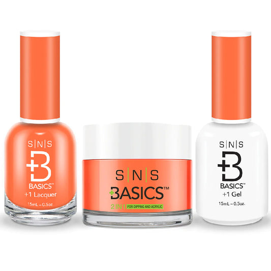 SNS Basics 3in1 Acrylic/Dipping Powder + Gel Polish + Nail Lacquer, 151 OK0928VD