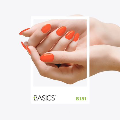 SNS Basics 3in1 Acrylic/Dipping Powder + Gel Polish + Nail Lacquer, 151 OK0928VD