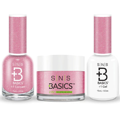 SNS Basics 3in1 Acrylic/Dipping Powder + Gel Polish + Nail Lacquer, 162 OK0928VD