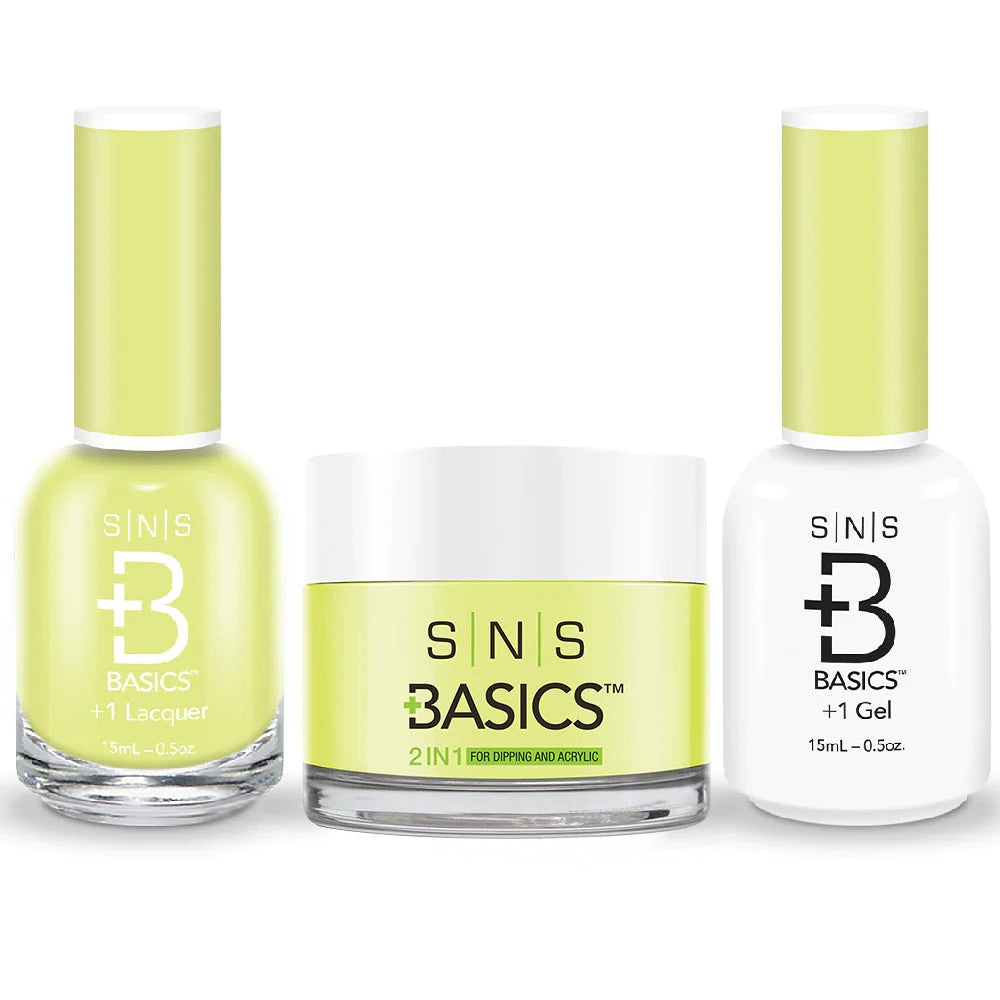 SNS Basics 3in1 Acrylic/Dipping Powder + Gel Polish + Nail Lacquer, 165 OK0928VD