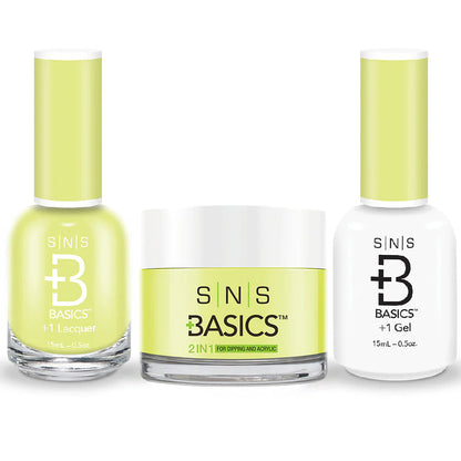 SNS Basics 3in1 Acrylic/Dipping Powder + Gel Polish + Nail Lacquer, 165 OK0928VD