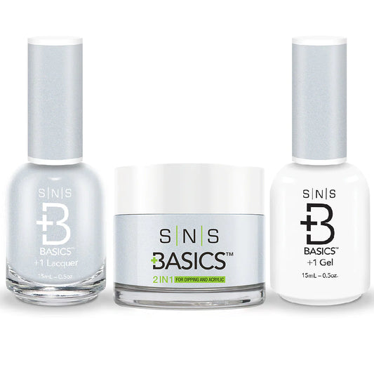 SNS Basics 3in1 Acrylic/Dipping Powder + Gel Polish + Nail Lacquer, 166 OK0928VD