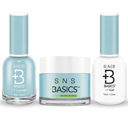 SNS Basics 3in1 Acrylic/Dipping Powder + Gel Polish + Nail Lacquer, 171 OK0928VD