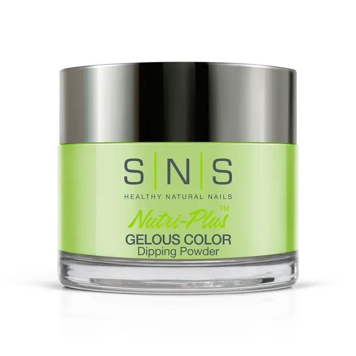 SNS Gelous Dipping Powder, BM27, Chartreuse, 1.5oz OK0521VD