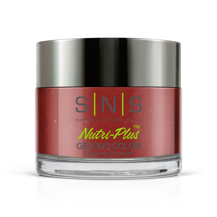 SNS Gelous Dipping Powder, BM34, Poppy Red, 1.5oz OK0521VD