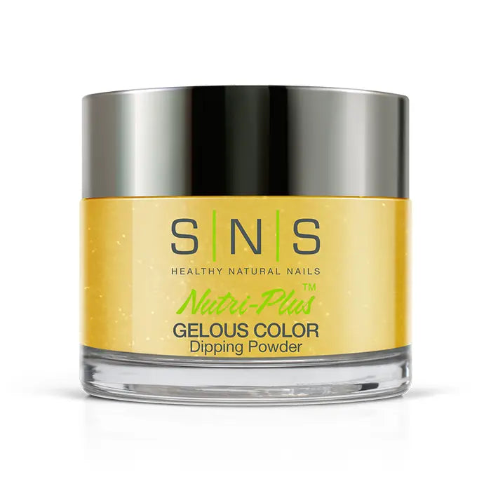 SNS Gelous Dipping Powder, BM09, Dazzling Yellow Tulip, 1.5oz OK0521VD